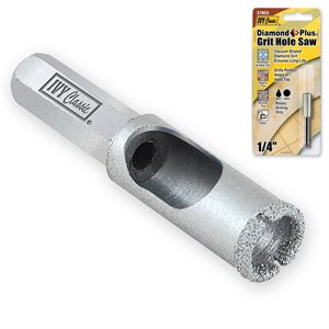 1/4" Diamond Grit Hole Saw