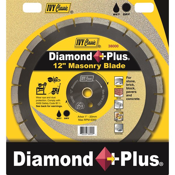 12" Masonry Diamond Plus® Blade