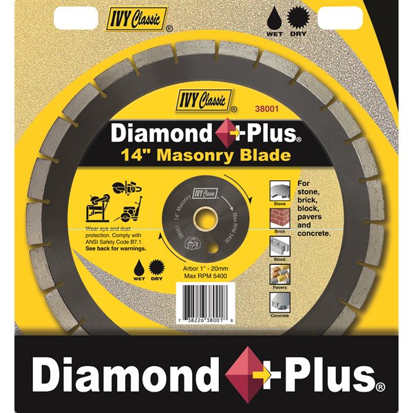 14" Masonry Diamond Plus® Blade