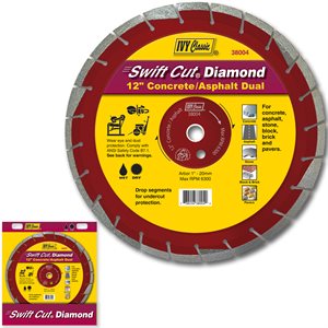 12" Concrete/Asphalt Dual Swift Cut® Diamond Blade