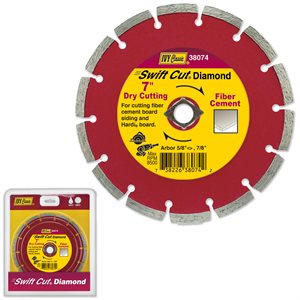 7" Fiber-Cement Diamond Blade