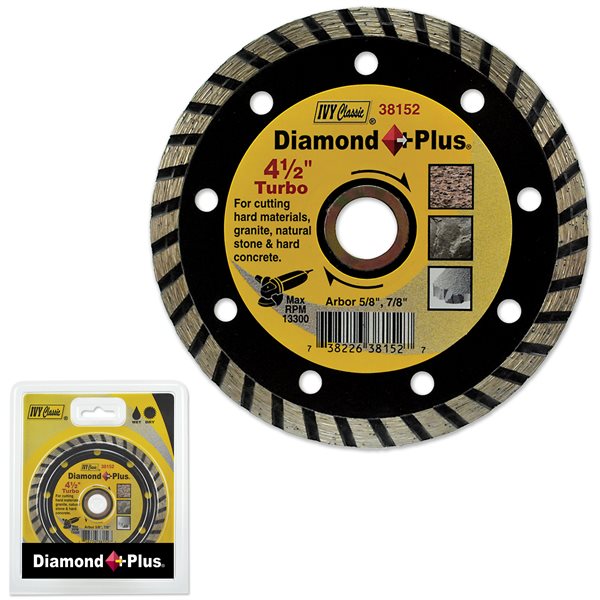 4-1/2" Turbo Diamond Blade