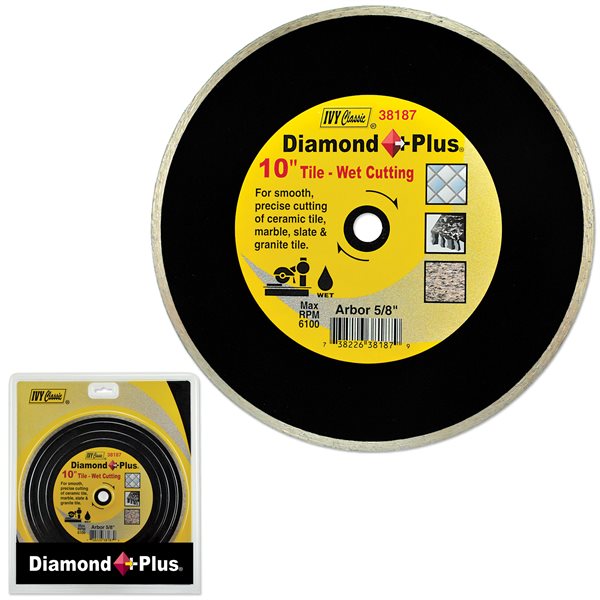 10" Tile Cutting Wet Diamond Blade