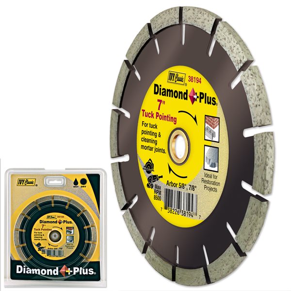 7" Tuck Pointing Diamond Blade