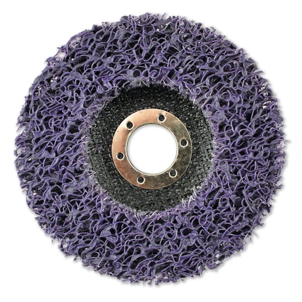 4 1/2 x 7/8 x 1/2" Strip & Sand Nylon Abrasive Disc