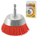 3" Nylon Abrasive Cup Brush 1/4" Shank