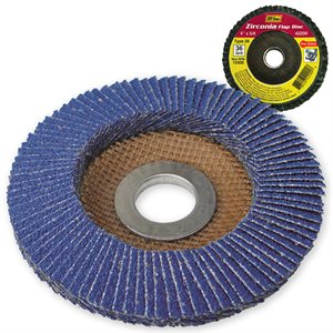 4" Zirconia Flap Disc-120-Fine