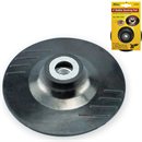 4" Rubber Backing Pad M10x1.25mm Nut - Replaced by Item 42380
