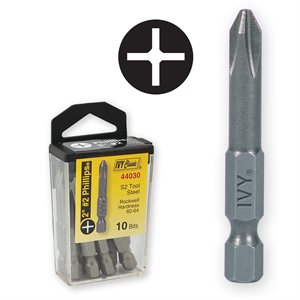 2" #2 Phillips Power Bit - 10 per Contractor Pack