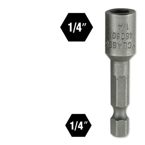 1/4 x 1-7/8" Hex Mag. Nut Setter