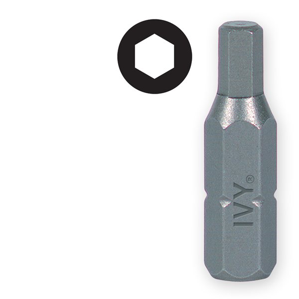 1 x 5/64" Hex Insert Bit