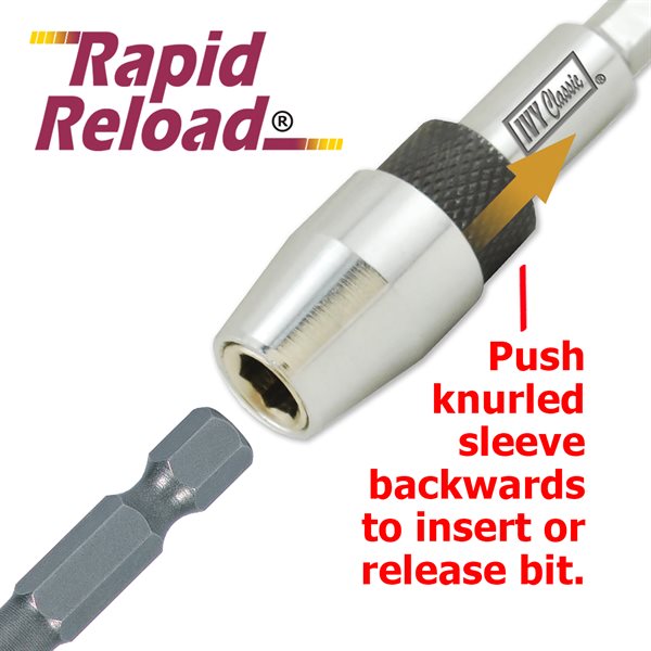 2-5/8" Rapid Reload® Pwr Bit Holder