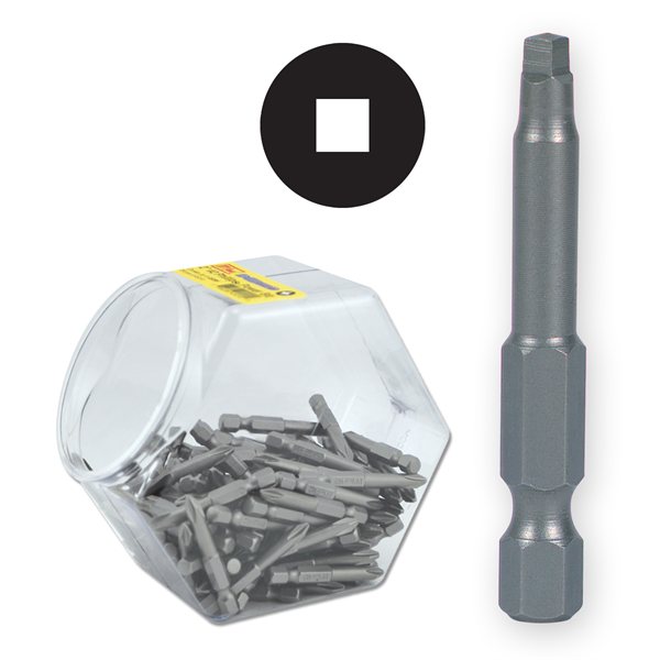 150 Pc. 2-3/4" #2 Square Power Bit