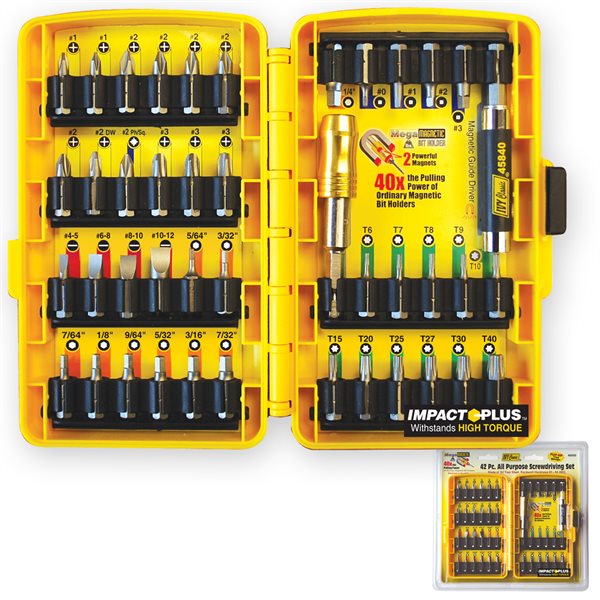 42 pc. All Purpose Screwdriving Set