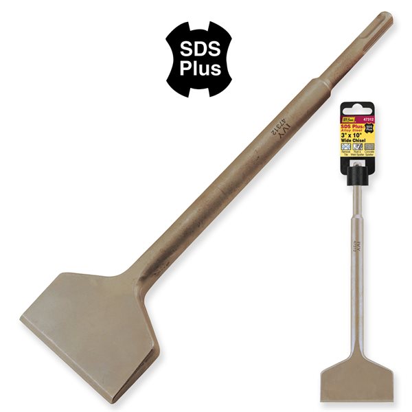 3" x 10" SDS Plus® Wide Chisel