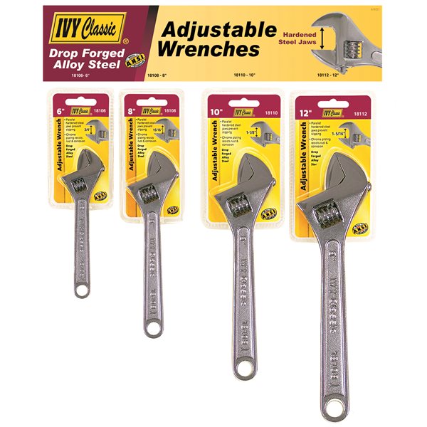 Adjustable Wrench Display