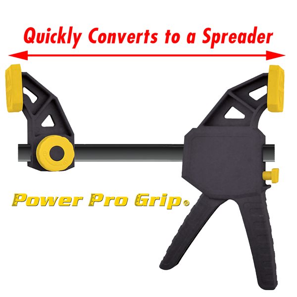 12" Power Pro Grip® Ratchet Bar Clamp - Discontinued