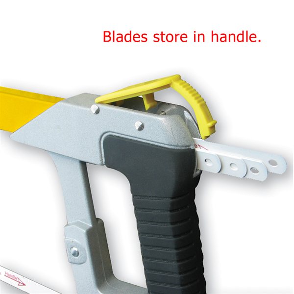 High Tension Hacksaw w/ Bi-Metal Blade