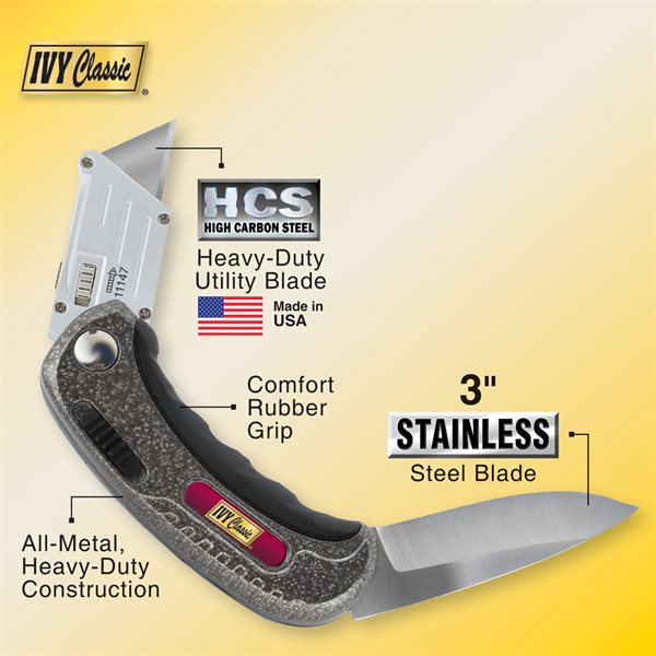 Hinge-Loc® Folding Utility/Sports Knife