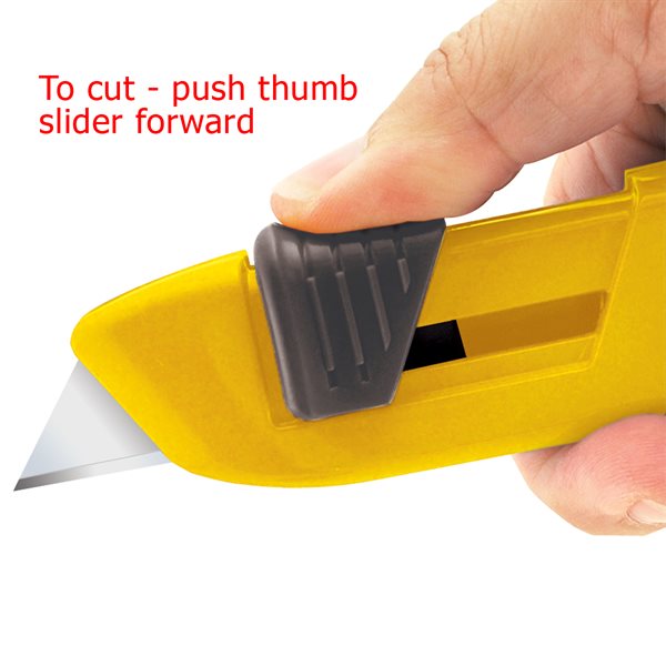 Self Retracting Safety Utility Knife