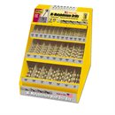 Hi-Molybdenum Steel Drill Bit Display - Bulk