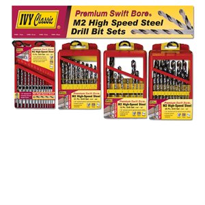 M2 HSS Drill Bit Set Display