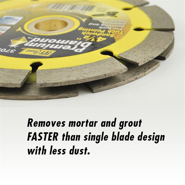 5" Sandwich Tuck Pointing Diamond Blade