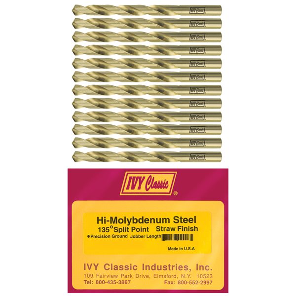 11/64" Hi-Molybdenum Drill Bit