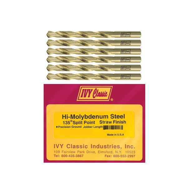 21/64" Hi-Molybdenum Drill Bit