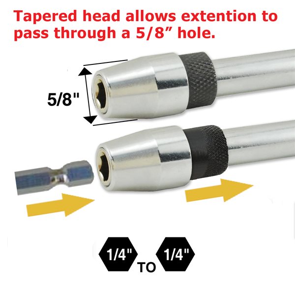 6" Rapid Reload® Power Bit Holder