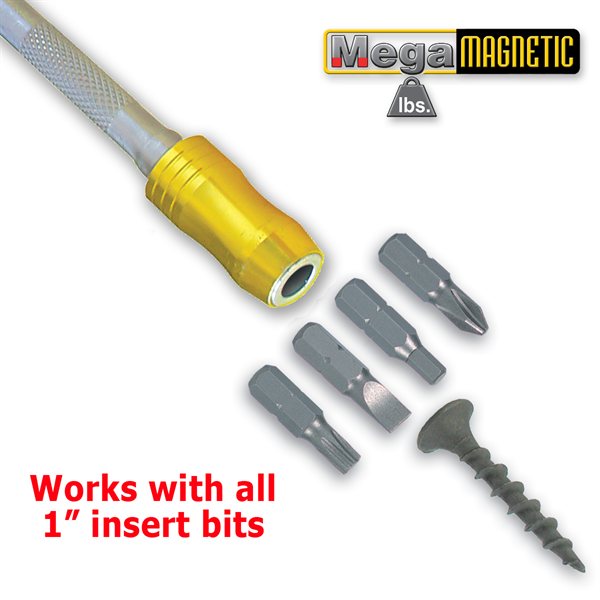 9" Mega Magnetic Screwdriver Carded