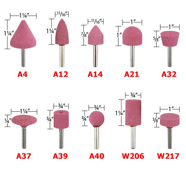 Mounted Grinding Point Assortment