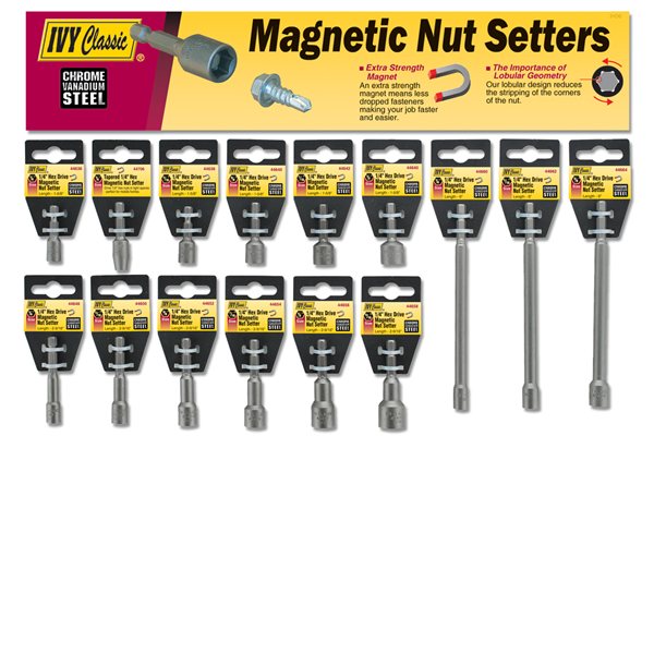 Magnetic Nut Setter Display - Carded