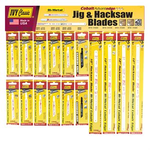 Jig & Hack Blade Display - Carded  -  Discontinued-Replaced by JHD