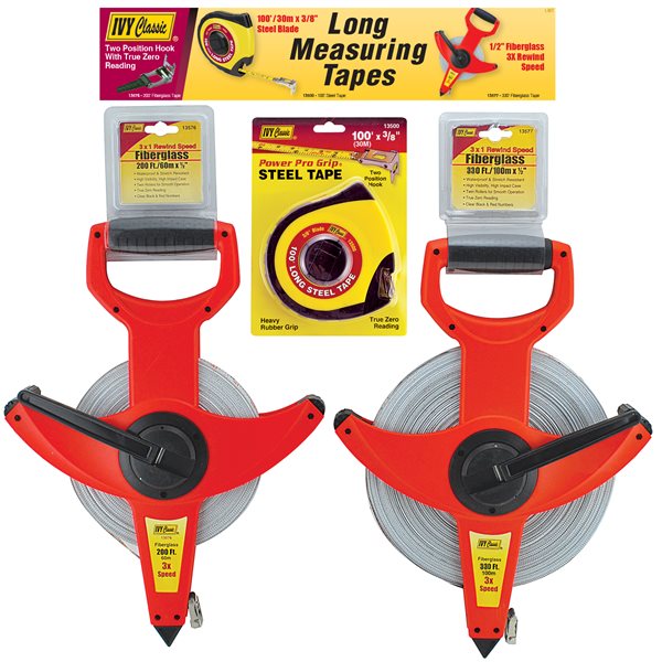 Long Measuring Tape Display