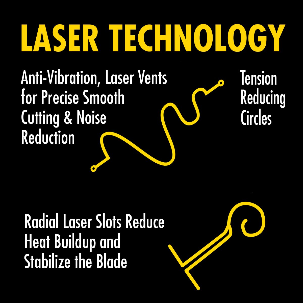 12" 80T Laser Carbide Blade