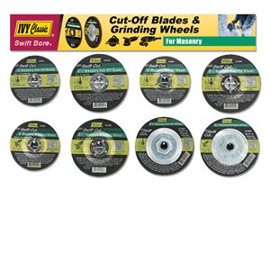 Masonry Cut-Off & Grinding Wheel Display