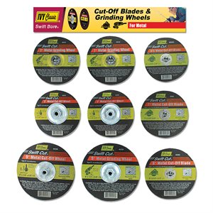 Metal Cut-Off & Grinding Wheel Display