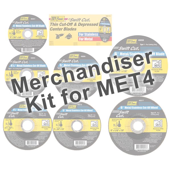 Merchandiser - Metal Cut-Off & Depressed Ctr Blades