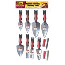 Pointing Trowels - Rubber Handle Display