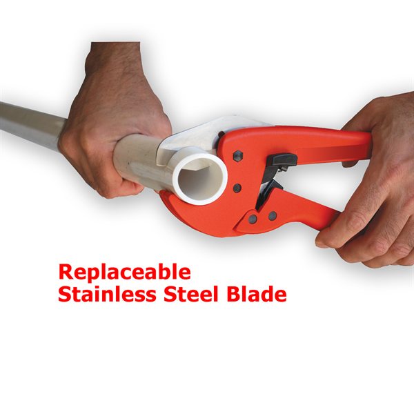 1-5/8" Ratcheting PVC Cutter