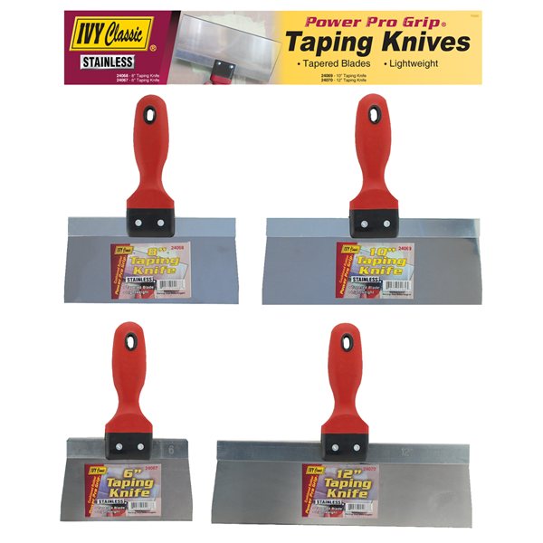 Stainless Steel Taping Knife Display