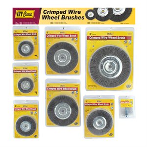 Crimped Wire Wheel Display