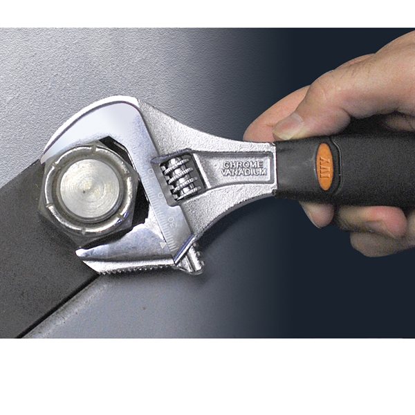 8"  Extra Wide Adj Wrench-Reversible