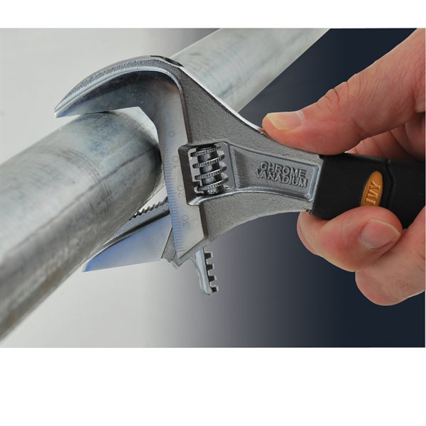 8"  Extra Wide Adj Wrench-Reversible